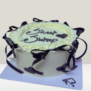 8 Inches Sponge Double Layer Buttercream